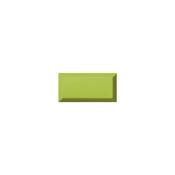 Bisel Verde Brillo 10x20 - Ribesalbes