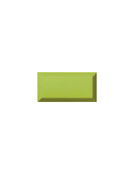 Bisel Verde Brillo 10x20 - Ribesalbes