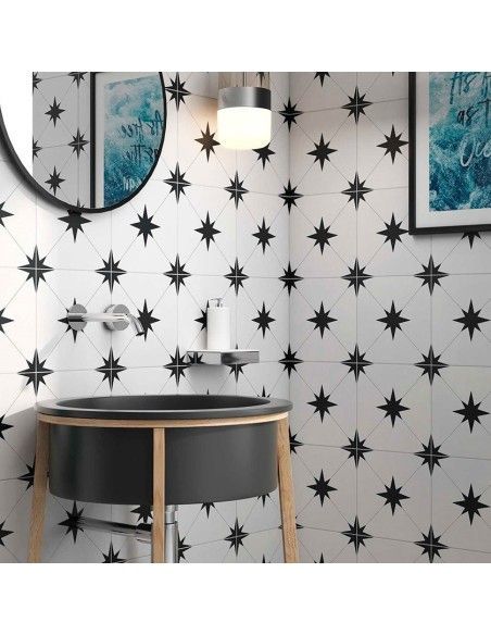 Llevant Black 22,3x22,3 - Geotiles