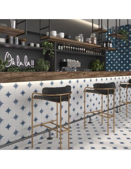 Llevant Blue 22,3x22,3 - Geotiles