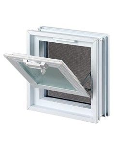 Ventana de ventilación con mosquitera 30x30x10