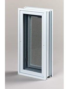 Ventana de ventilación con mosquitera 19x38x8 2
