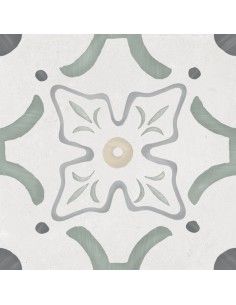 Sirocco Green Flower 22,3x22,3 - Peronda