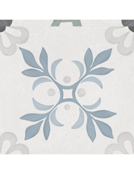 Sirocco Blue Garden 22,3x22,3 - Peronda