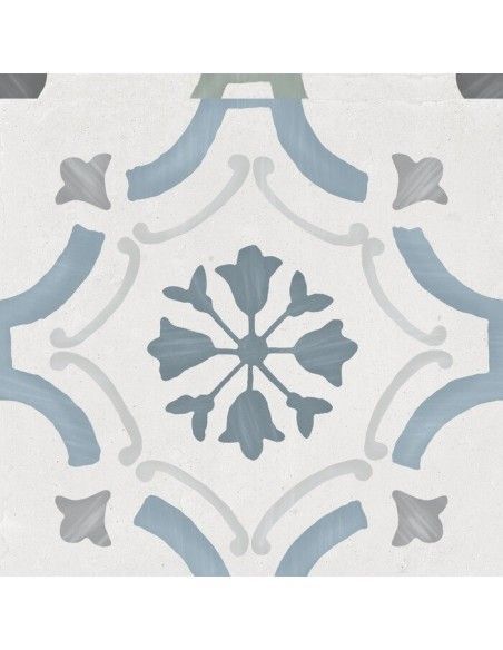 Sirocco Blue Ornate 22,3x22,3 - Peronda