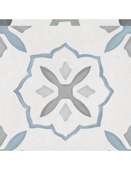 Sirocco Blue Cross 22,3x22,3 - Peronda