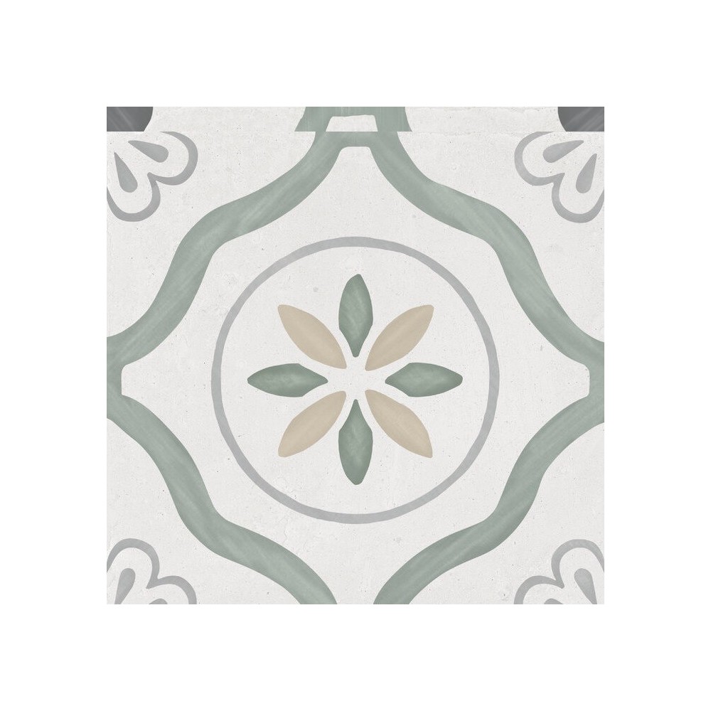 Sirocco Green Petals 22,3x22,3 - Peronda