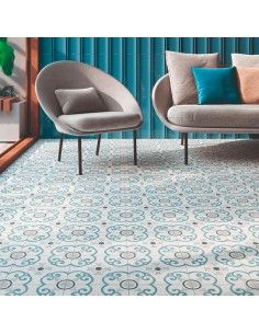 Sirocco Blue Dhalia 22,3x22,3 - Peronda 2
