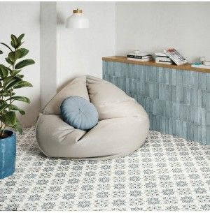 Provenza Blue Bloom 22,3x22,3 - Peronda 2