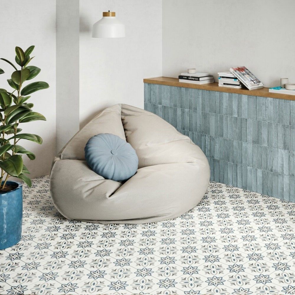 Provenza Blue Bloom 22,3x22,3 - Peronda
