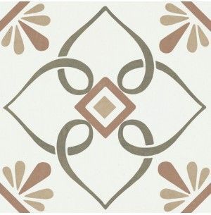Provenza Green Petals 22,3x22,3 - Peronda
