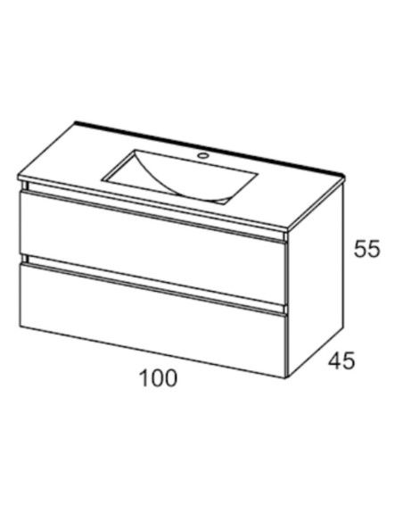 Mueble de Baño BOX 2C