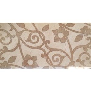Azulejo Decor Vita Marfil 20*40 Zirconio