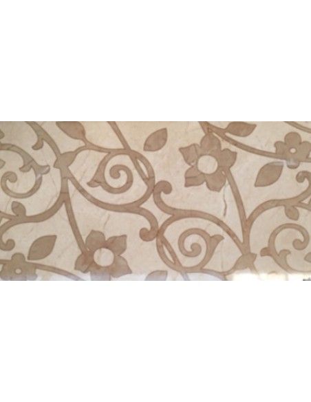 Azulejo Decor Vita Marfil 20*40 Zirconio