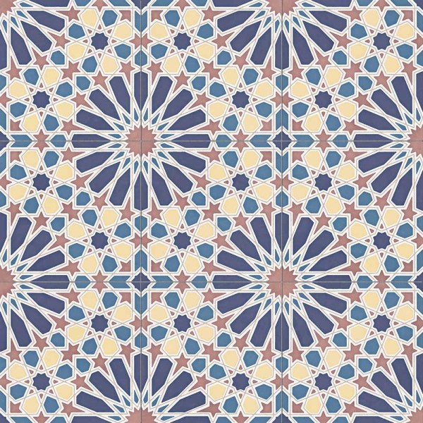 Alhambra Blue Natural 60x60 - Aparici