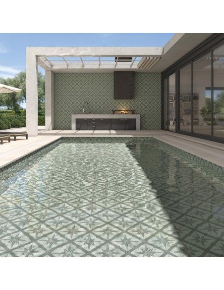 Bangli Turquesa 20x20 - Vives