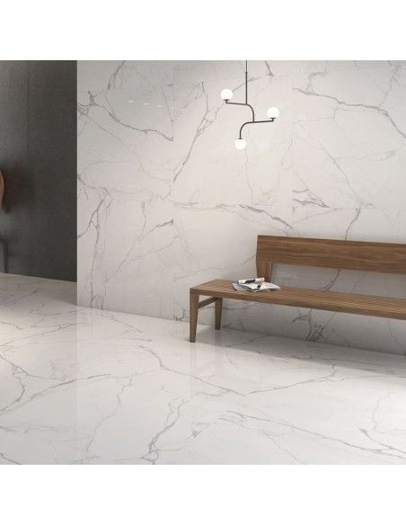 Artemisa Blanco Pulido 60x120 - Geotiles