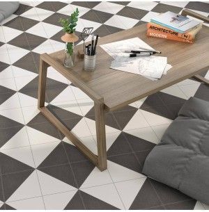 Tre Antracita 20x20 - Vives