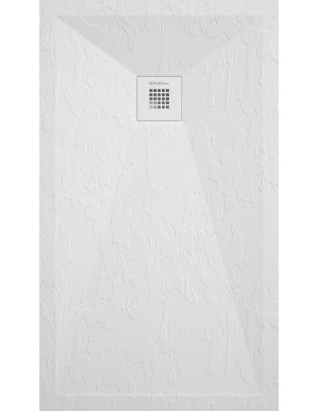 Plato de ducha Blanco Pizarra Smart Stone