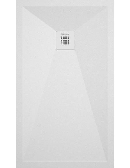 Plato de ducha Blanco Liso Smart Stone
