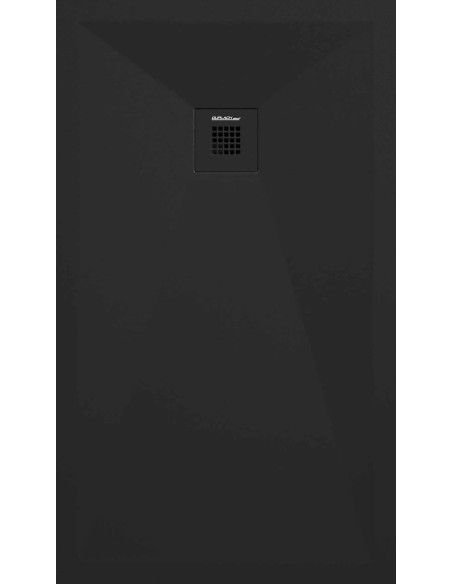 Plato de ducha Negro Liso Smart Stone