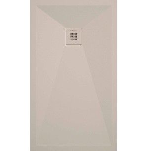 Plato de ducha Crema Liso Smart Stone
