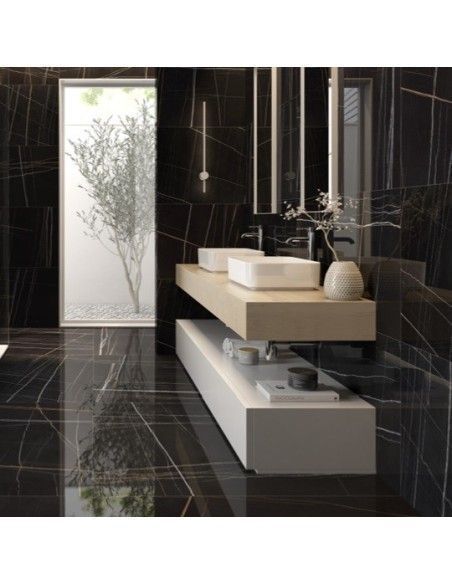 Noir Black Pulido 60x120 - Prissmacer