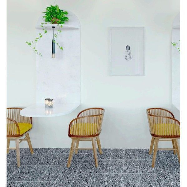 Terrazzo Graphite 20x20 - Ribesalbes