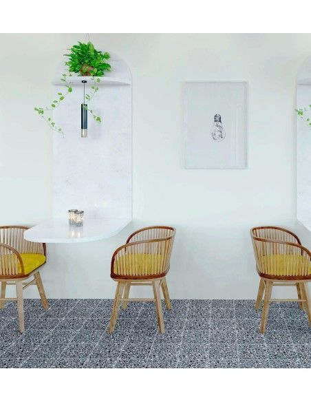 Terrazzo Graphite 20x20 - Ribesalbes