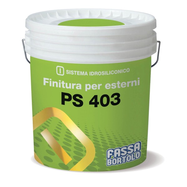 Pintura siloxanica transpirable PS 403 Fassa Bortolo (color blanco) 14 litros