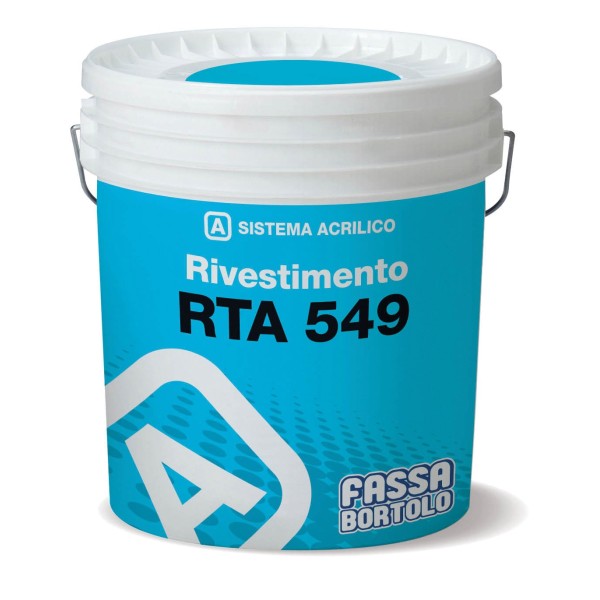 Revestimiento acrílico idóneo para superficies aisladas termicamente 25 kgs. - RTA 549 Fassa Bortolo COLOR BLANCO