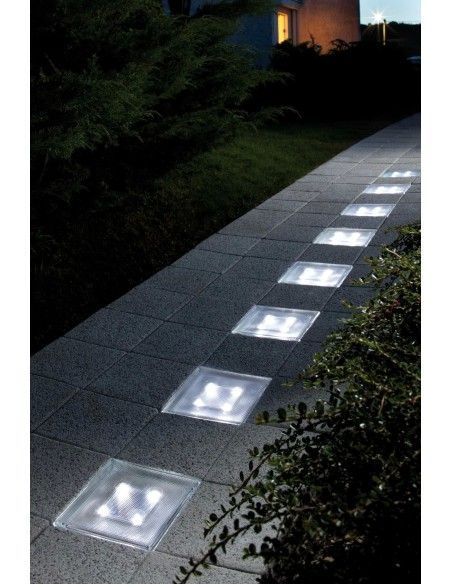 Lumi-sol pisable con luz 19,8x19,8x5,8