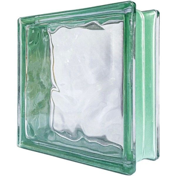 Reflejos Ondulado Smart Verde 19x19x8