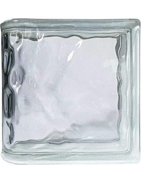 Smart End Block Wave Terminal Lineal Ondulado Transparente 19x19x8