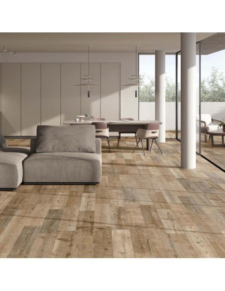 Pine Wood Sand 20x120 - Pamesa