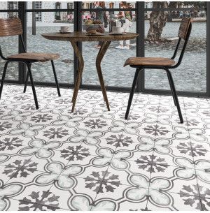 Swansea Orchid 45x45 - Ecoceramic 2