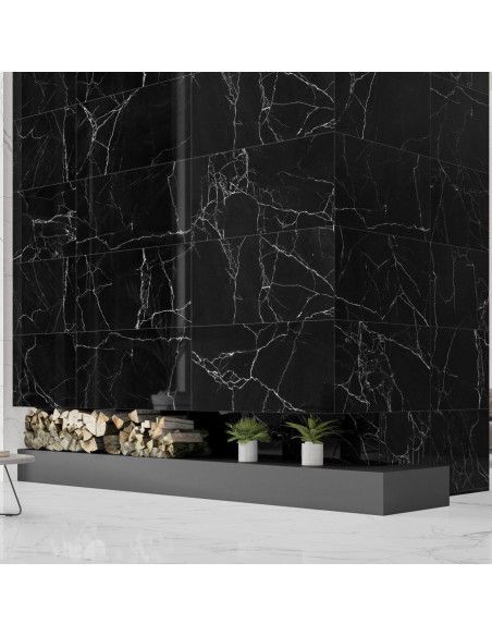 Saigon Black Pulido 60x120 - Ecoceramic