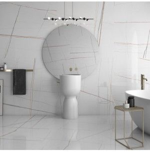 Sahara Blanco Pulido 60x120 - Geotiles