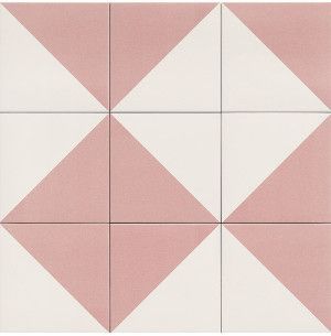 Fired Middle Pink 20x20 - Mainzu 2
