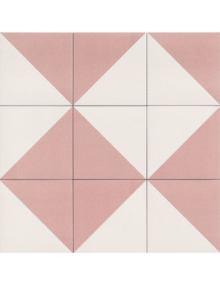 Fired Middle Pink 20x20 - Mainzu