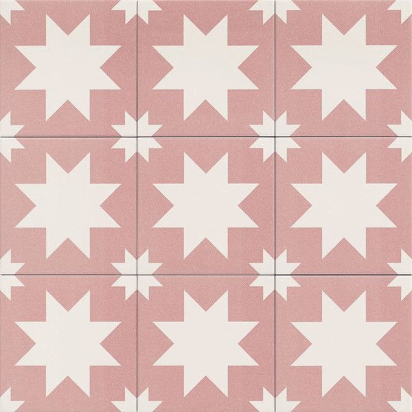 Fired Star Pink 20x20 - Mainzu