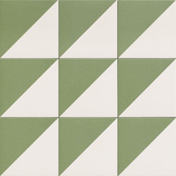 Fired Middle Green 20x20 - Mainzu