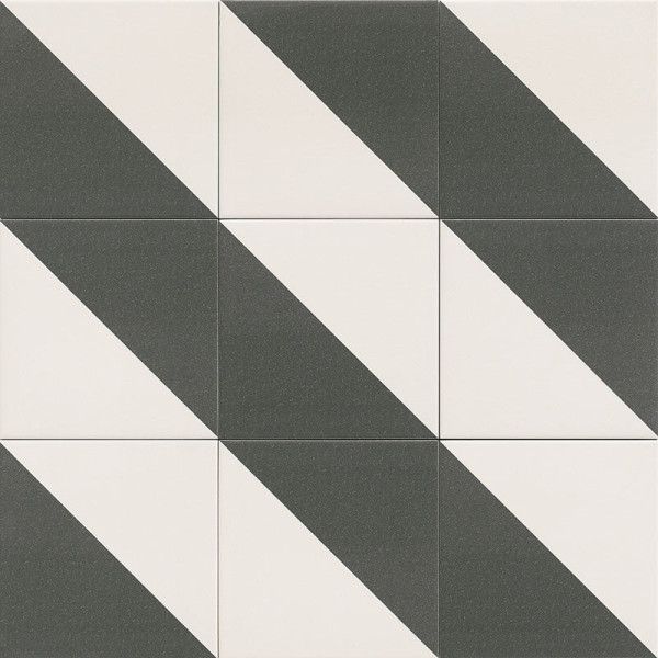 Fired Middle Black 20x20 - Mainzu