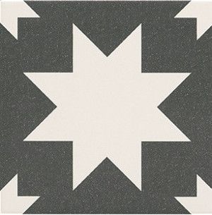 Fired Star Black 20x20 - Mainzu