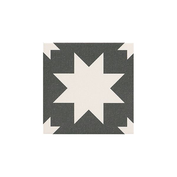 Fired Star Black 20x20 - Mainzu