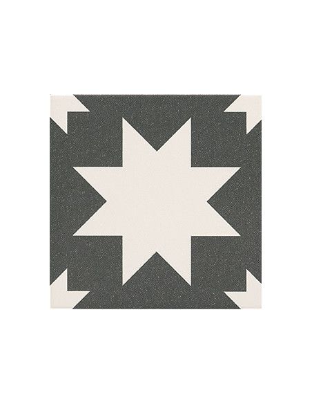 Fired Star Black 20x20 - Mainzu