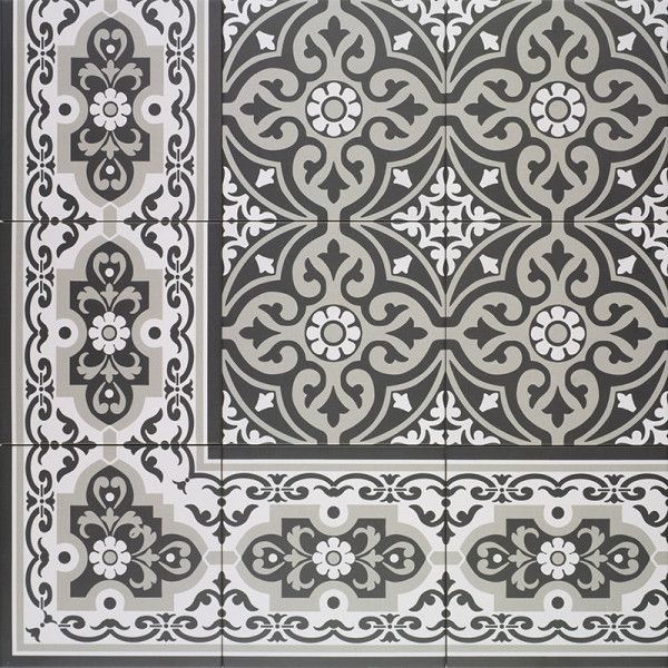 Centro Normandy Black 20x20 - Mainzu