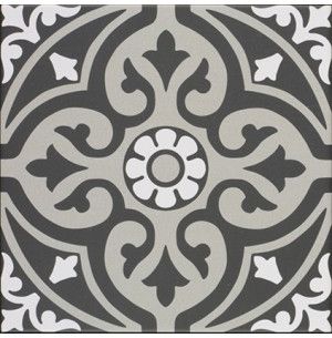Centro Normandy Black 20x20 - Mainzu