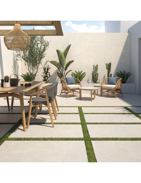 Montpellier Marfil Antideslizante 60x60 20 mm - Geotiles