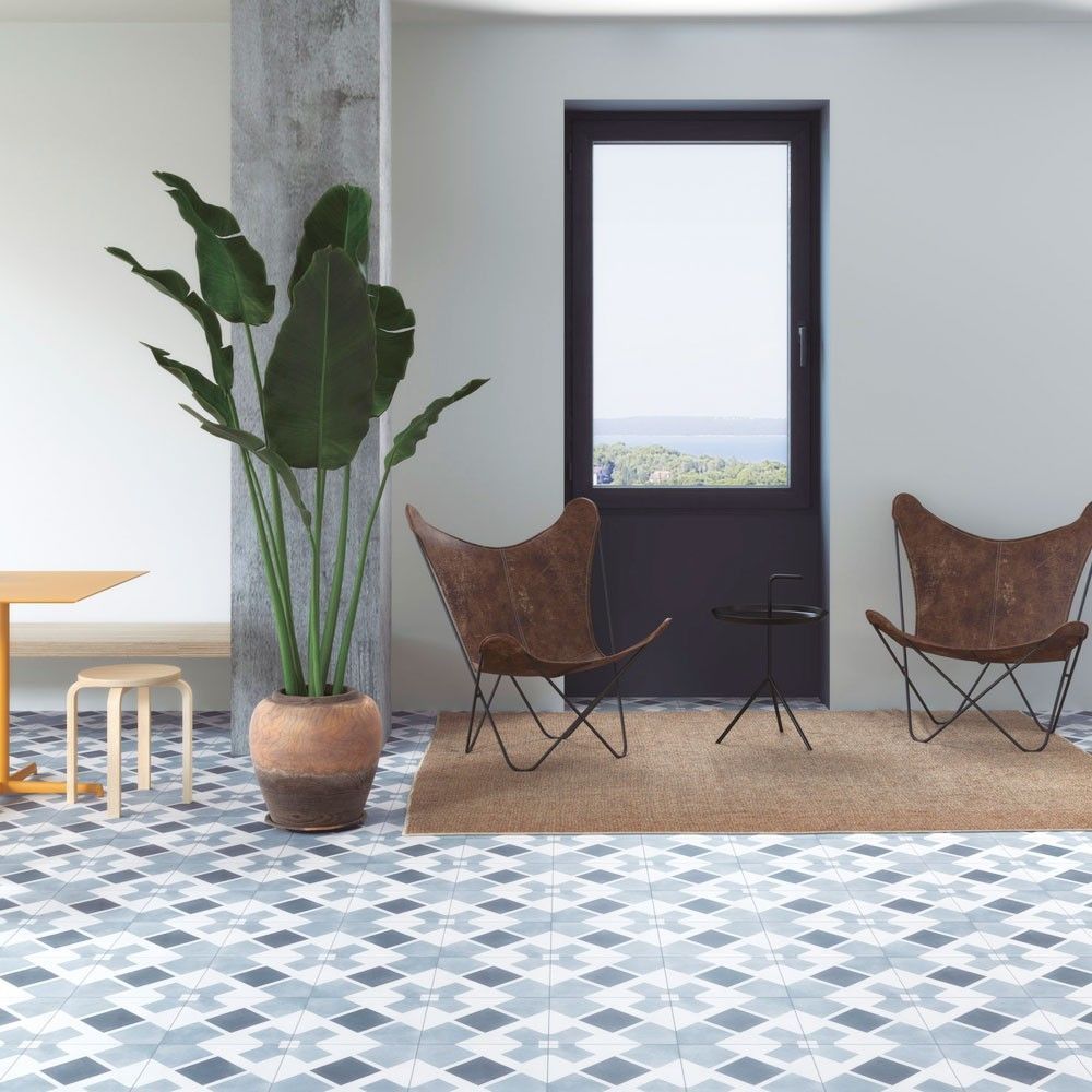 Havana White Cross 22,3x22,3 - Peronda